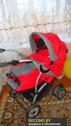 каляска Chicco Tech 6WD (2 в 1)